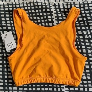 Backbeat Co. Organic Cotton Reversible Crop Bra